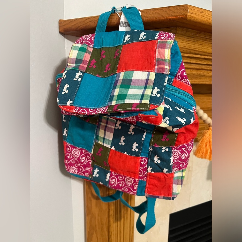 Disney Parks Patchwork Mickey Mouse Lightweight B… - image 1